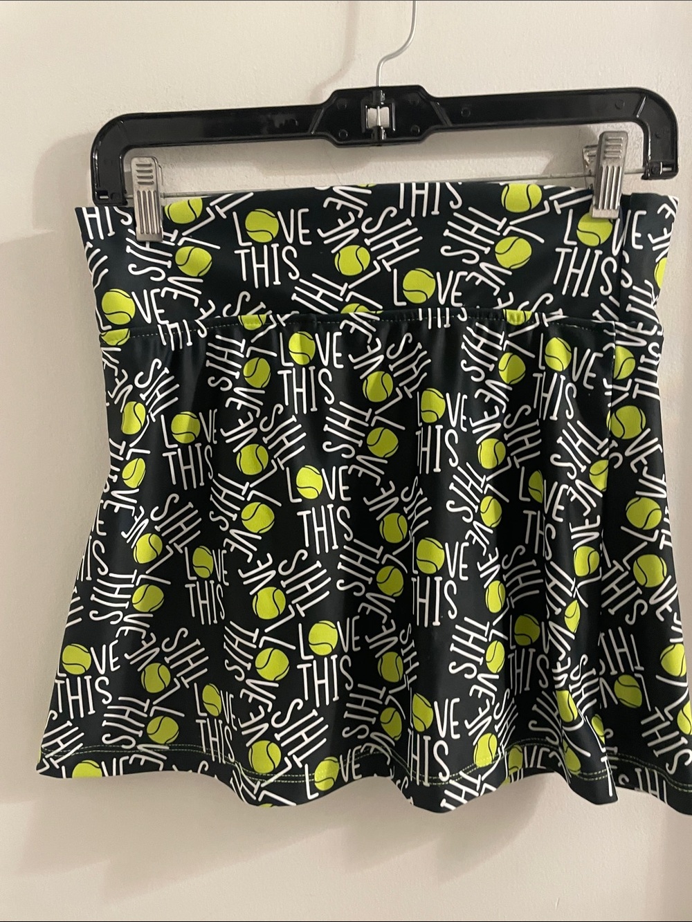 Tina + Jenna small LOVE THIS Skort / Skirt w/ liner Shorts pull on tennis fans